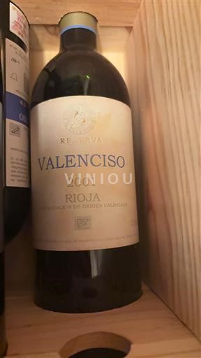 La Rioja Rioja Valenciso Reserva 2001
