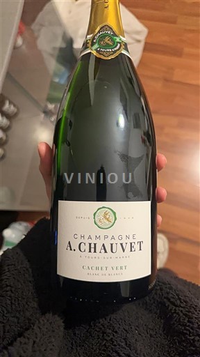 Champagne Sâm-panh A. Chauvet Cachet Vert Không niên vụ