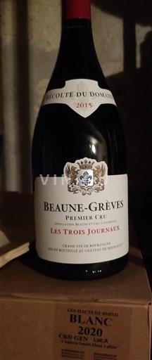 Borgoña No especificado Premier Cru Château Meursault Les Trois Journaux 2015