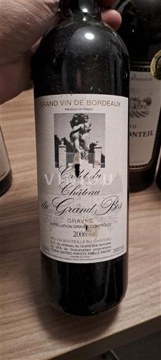 Bordeaux Graves Château Grand Bos 2006