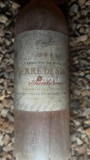 Bordeaux Sauternes Pierre de Siey 2006