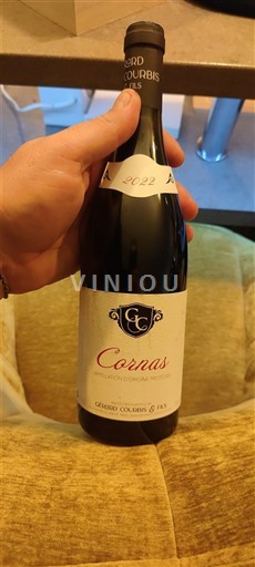 Rhônen laakso Cornas Georges Couderc & Fils 2022