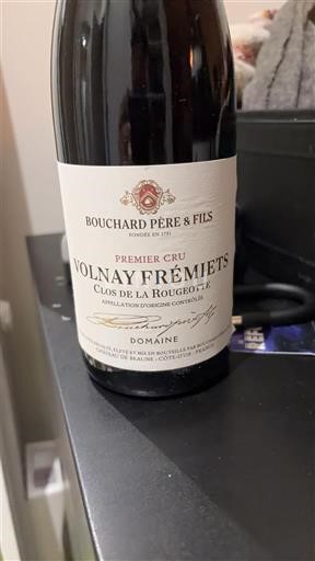 Burgundija Volnay Premier Cru Bouchard Père & Fils Volnay Frémiets Clos de la Rougeotte 2018
