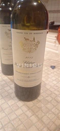 Bordeaux Saint-Émilion Château Haut-Saint-Georges 2015