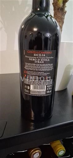 Sicilia Conte di Campiano Không niên vụ