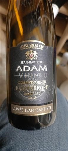 Alsazia Non specificato Grand Cru Jean-Baptiste Adam Jean-Baptiste 2018