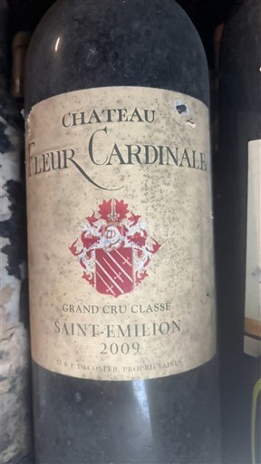 Bordeaux Saint-Émilion Château Fleur Cardinale 2009