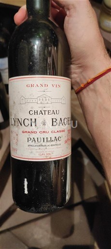 Bordeaux Pauillac Château Lynch-Bages 1989