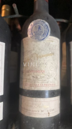 Bordeaux Saint-Émilion Château Maison Neuve 1999