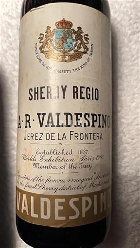 Andalucía No especificado A.R. Valdespino Regio Sin añada