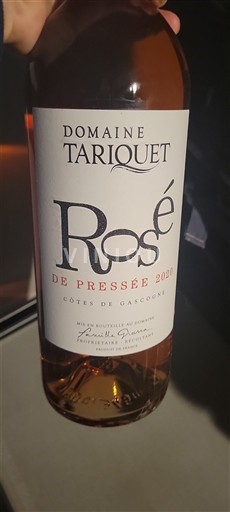 Sudoeste Côtes de Gascogne Domaine Tariquet Rosé de Pressée 2020
