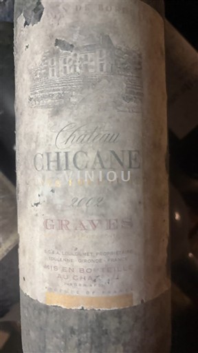 Bordeaux Graves Château Chicane 2002