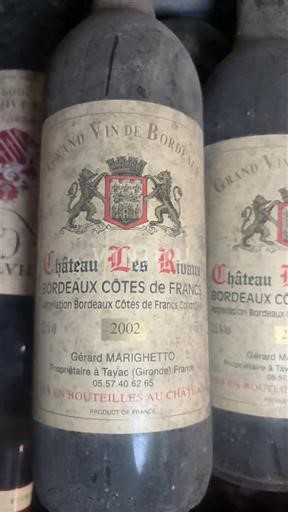 Bordeaux Ni doloceno Château Les Rivauds 2002