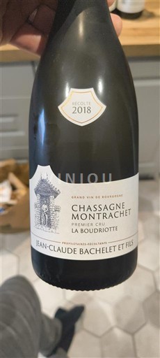 Burgund Chassagne-Montrachet Premier Cru Jean-Claude Bachelet et Fils La Boudriotte 2018
