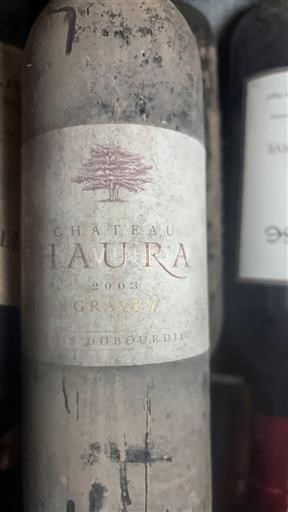 Bordeaux Graves Château Haura 2003