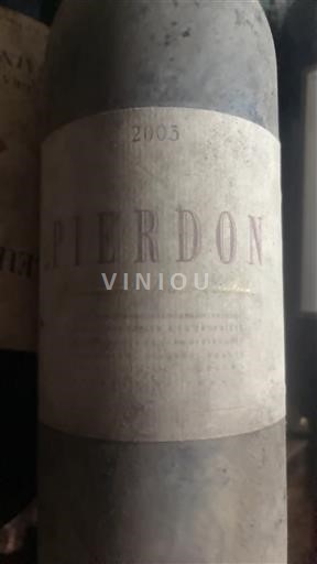 Bordeaux Médoc Pierdon 2003