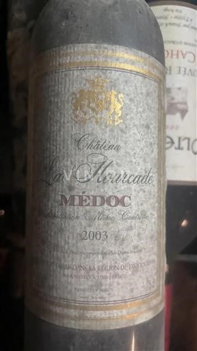 Burdeos Médoc Château La Flourcade 2003