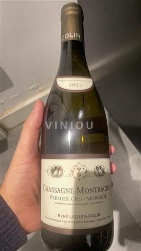 Bourgogne Chassagne-montrachet Premier Cru René Lequin-Colin Morgeot 2022