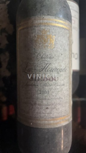 Bordeaux Médoc Château La Hourcade 2003