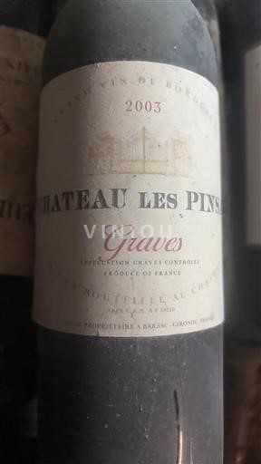 Burdeos Graves Château Les Pins 2003