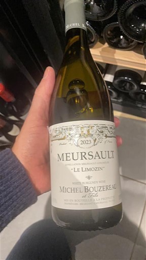 Burgund Meursault Michel Bouzereau & Fils Le Limozin 2023