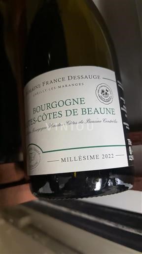Burgundija Hautes Côtes de Beaune Domaine France Dessauge 2022
