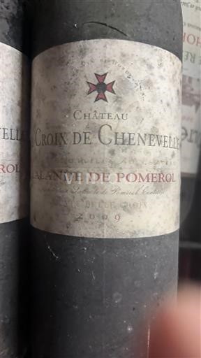 Burdeos Lalande-de-Pomerol Château Croix de Chenevelle 2009