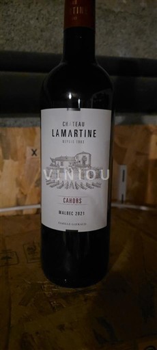 Lounais-Ranska Cahors Château Lamartine Malbec 2021