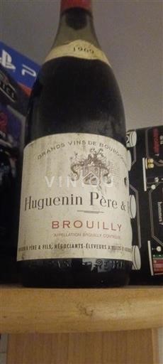 Beaujolais Brouilly Huguenin Père & Fils 1969