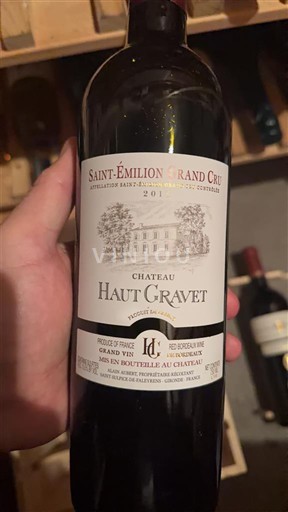 Bordeaux Saint-Émilion Grand Cru Grand Cru Château Haut Gravet 2018