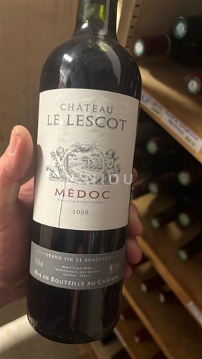 Bordeaux Médoc Château Le Lescot 2008