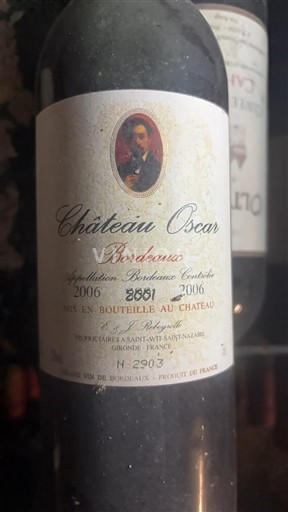 Bordeaux Château Oscar 2001