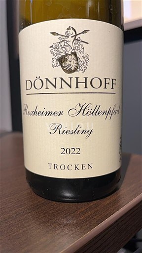 Nahe Dönnhoff Roxheimer Höllenpfad Riesling Trocken 2022