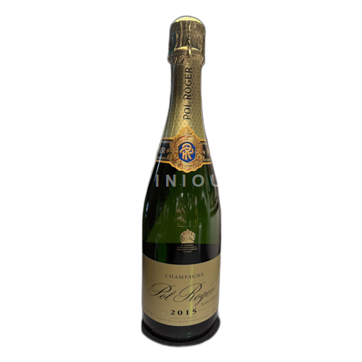 Vin Effervescent Blanc brut Blanc de Blancs Pol Roger 2015 France Champagne AOC