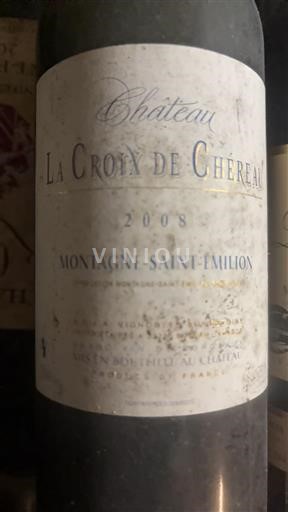 Bordeaux Montagne-saint-émilion Château La Croix de Chéreau 2008