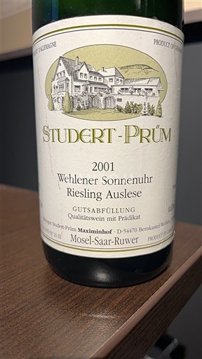 Mosela Studert-Prüm Wehlener Sonnenuhr 2001