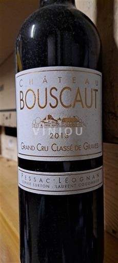 Bordeaux Pessac-Léognan Grand Cru Château Bouscaut 2013