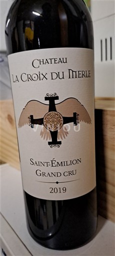 Bordeaux Saint-Émilion Grand Cru Grand Cru Château La Croix du Merle 2019