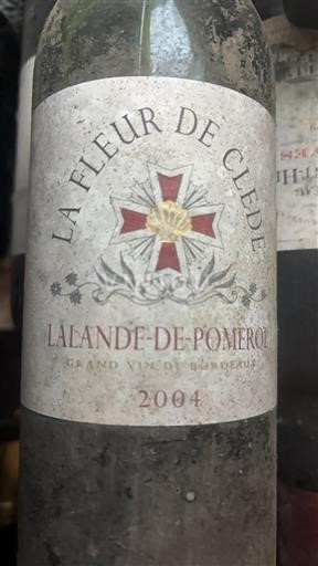 Burdeos Lalande-de-Pomerol La Fleur de Clède 2004