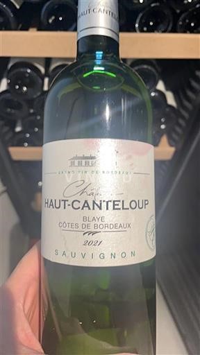 Bordeaux Blaye-côtes-de-bordeaux Château Haut-Canteloup Sauvignon 2021