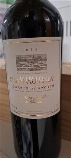 Burdeos Graves-de-vayres Château Le Lai 2018