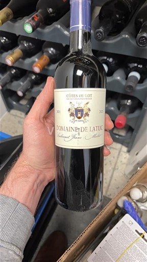 Southwest Côtes du Lot Domaine Latuc Cabernet Franc Merlot 2021
