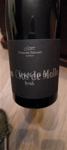 Rosellón Collioure Domaine Servant Les Clos de Mollo 2019