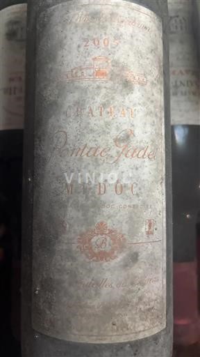 Burdeos Médoc Château Pontiac-Godeau 2005