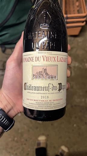 Rhônedalen Châteauneuf-du-Pape Domaine Vieux Lazaret 2018