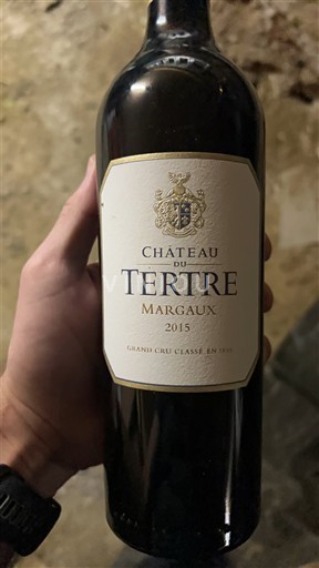 Bordeaux Margaux Grand Cru Château Tertre 2015