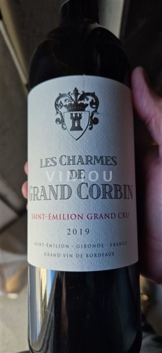 Bordeaux Saint-Émilion Grand Cru Grand Cru Grand Corbin Les Charmes 2019