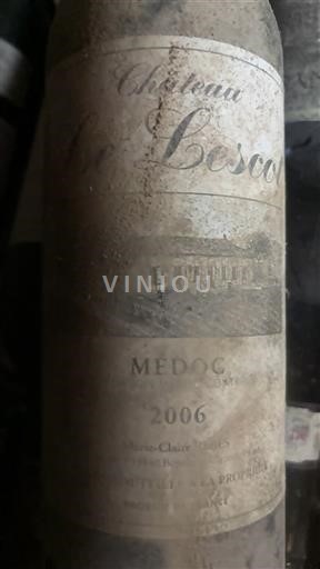 Burdeos Médoc Château Les Bescaut 2006