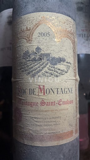 Burdeos Montagne-Saint-Émilion Roc de Montagne 2005