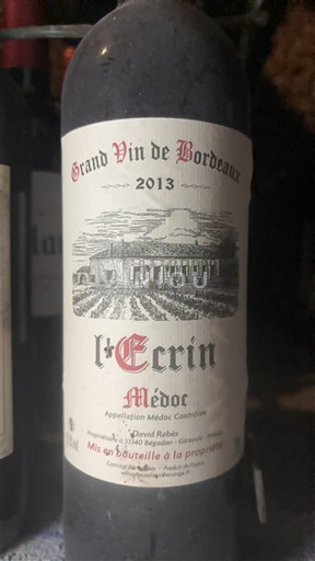 Burdeos Médoc L'Écrin 2013